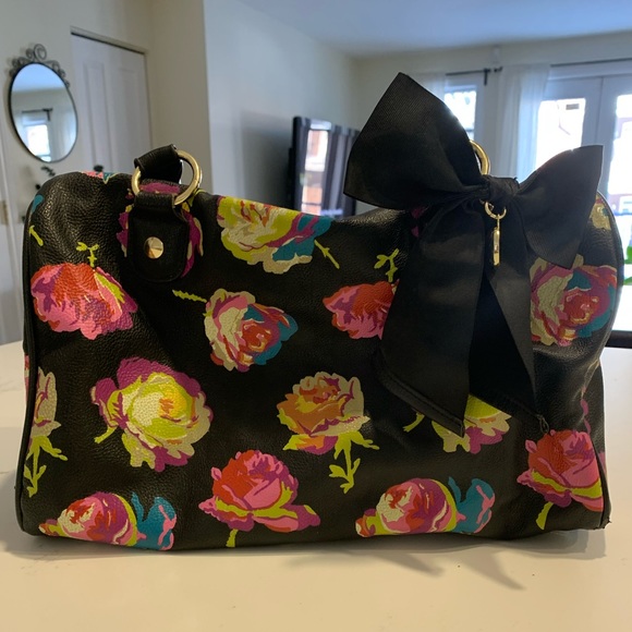 Betsey Johnson floral purse - Picture 2 of 6
